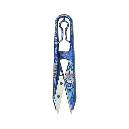 Blue Floral Thread Snips