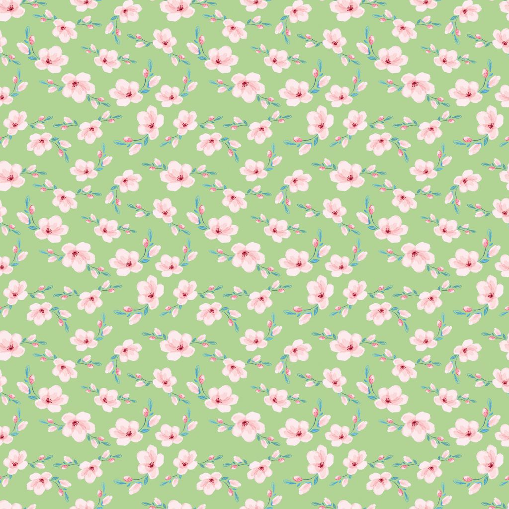 Painted Petals 1 Yard Cut
