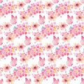 Painted Petals by the Yard