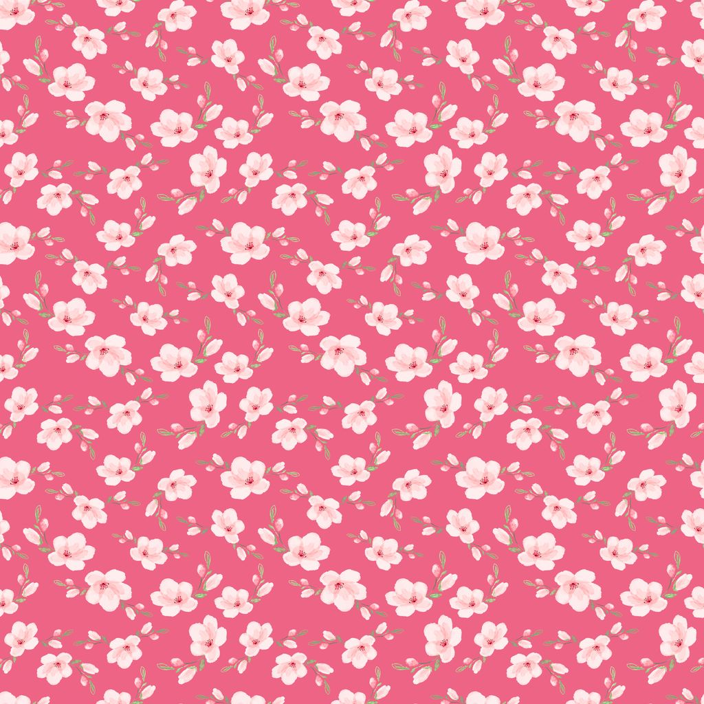Painted Petals 1 Yard Cut