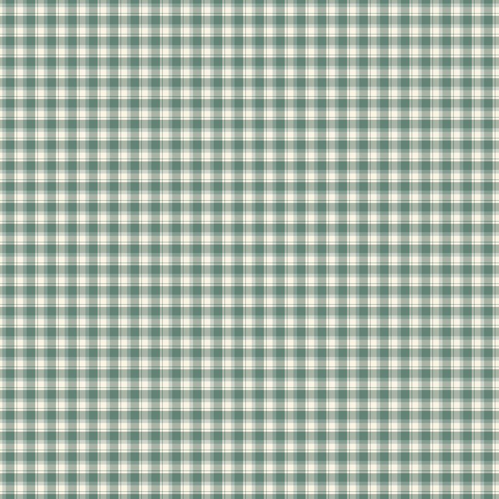 Green and white checkered pattern