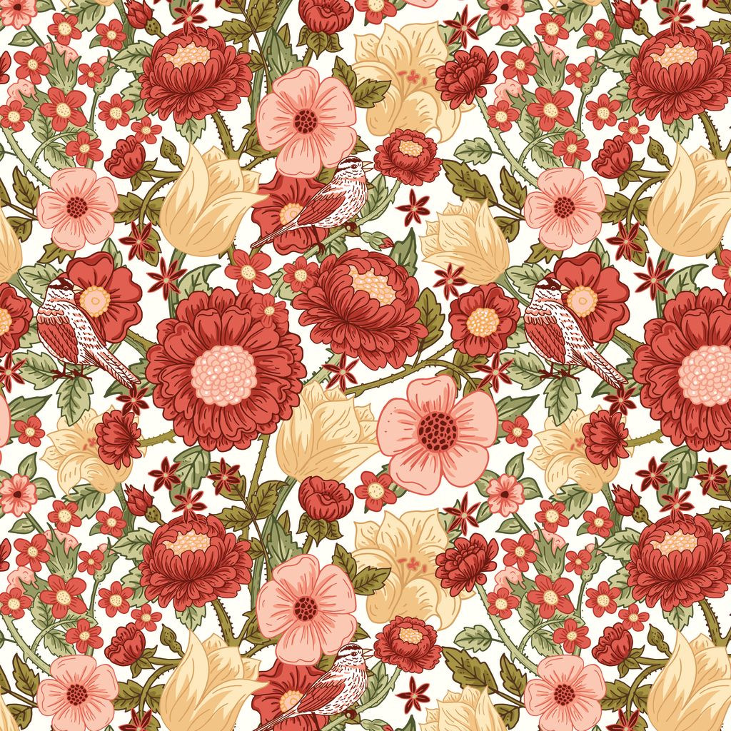 Tangled Garden 1 Yard Cuts