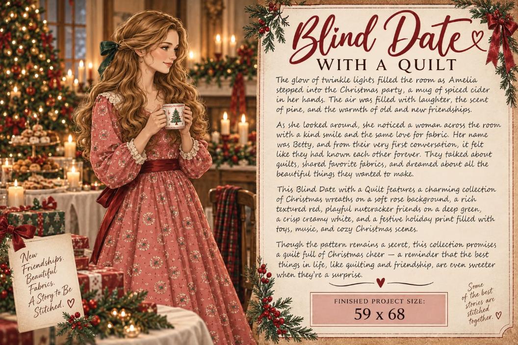 Blind Date with a Quilt (5 Yard) - Threads and Tales Series