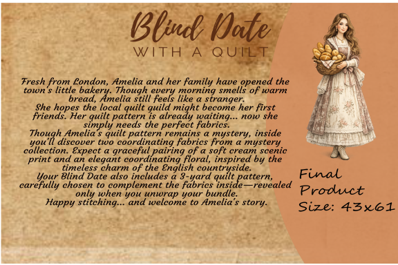 Blind Date with a Quilt (3 Yard) - Threads and Tales Series