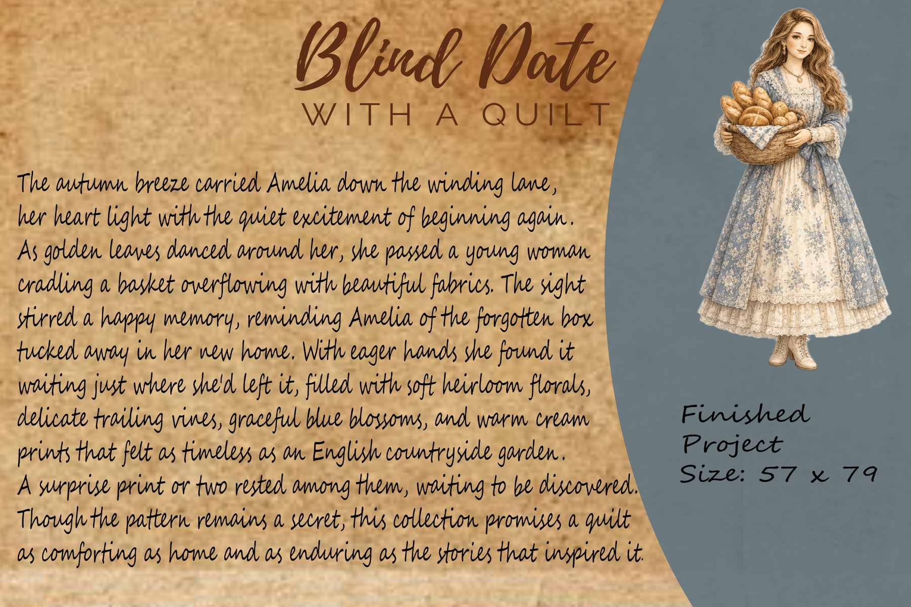 Blind Date with a Quilt (5 Yard) - Threads and Tales Series