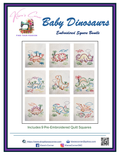 Baby Dinosaurs Embroidered Bundle