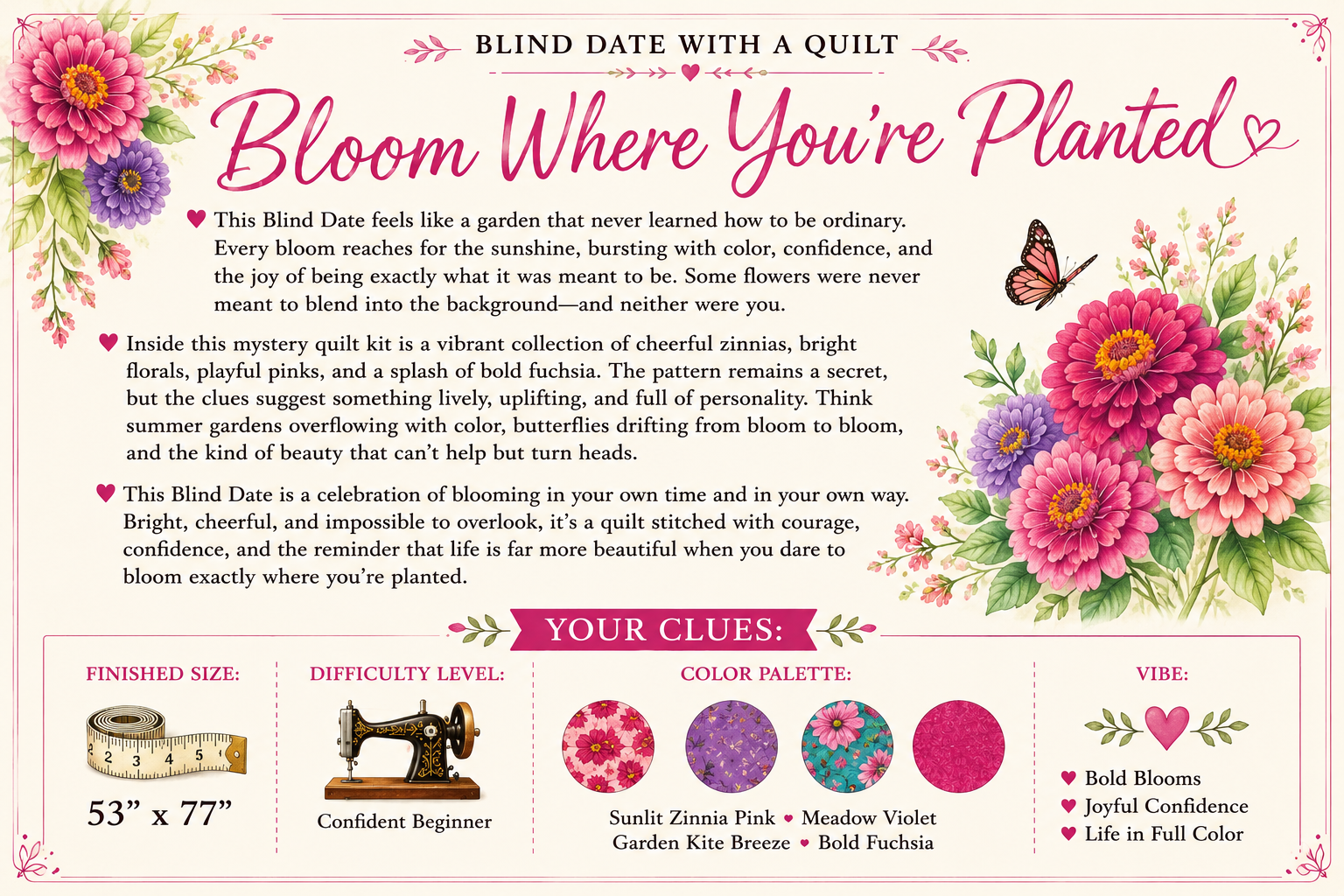 Blind Date with a Quilt (5 Yard) - Foundations Series