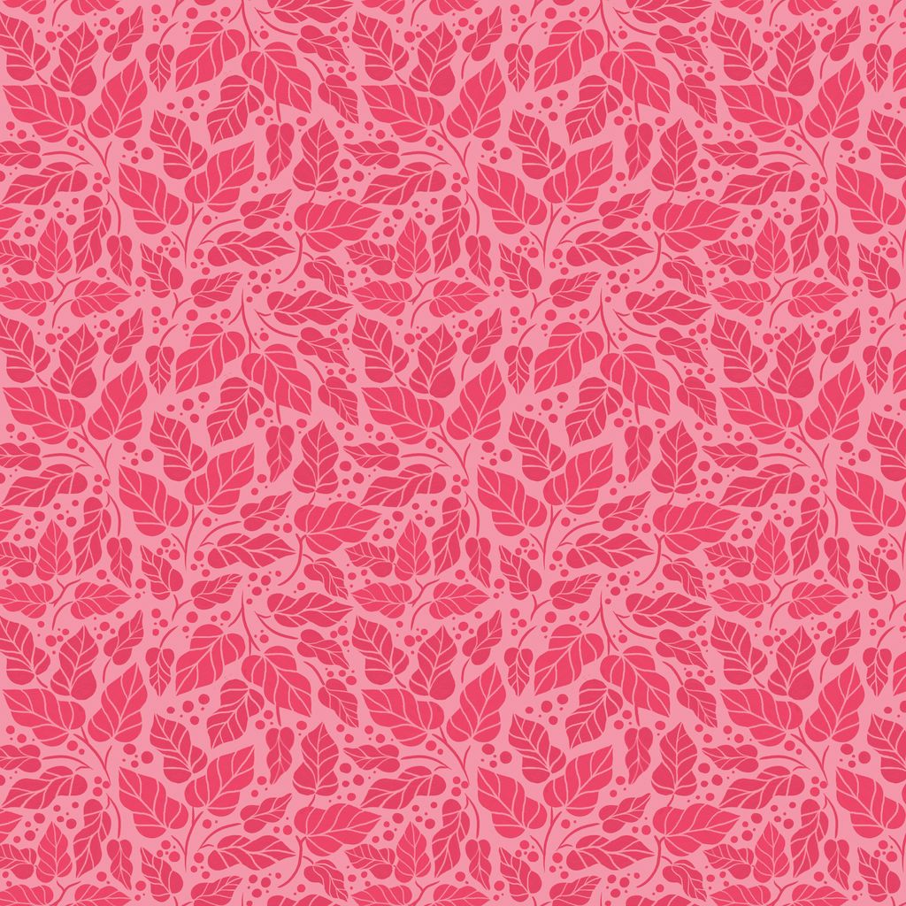 Pink floral pattern on a pink background