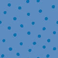 Blue polka dot pattern on a blue background