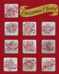 Christmas Swirl Embroidered Bundle