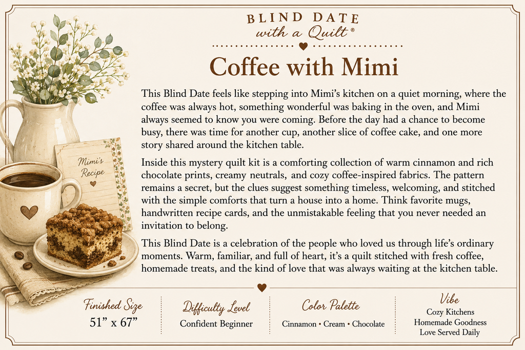 Blind Date with a Quilt (5 Yard) - Foundations Series