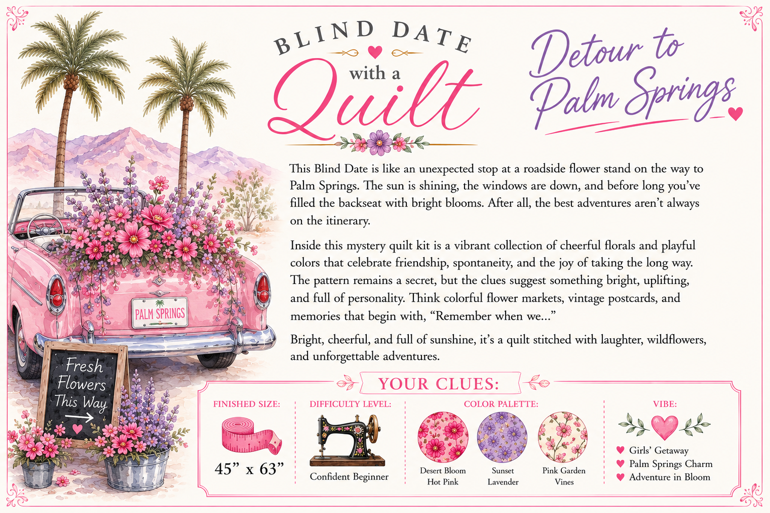 Blind Date with a Quilt (3 Yard) - Foundations Series