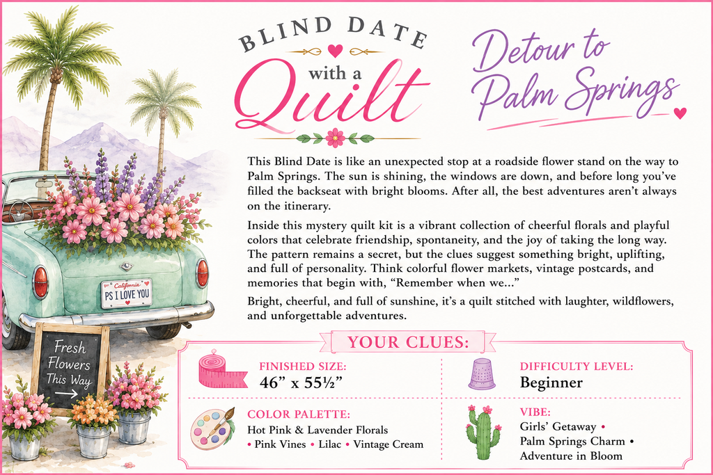 Blind Date with a Quilt (3 Yard) - Foundations Series