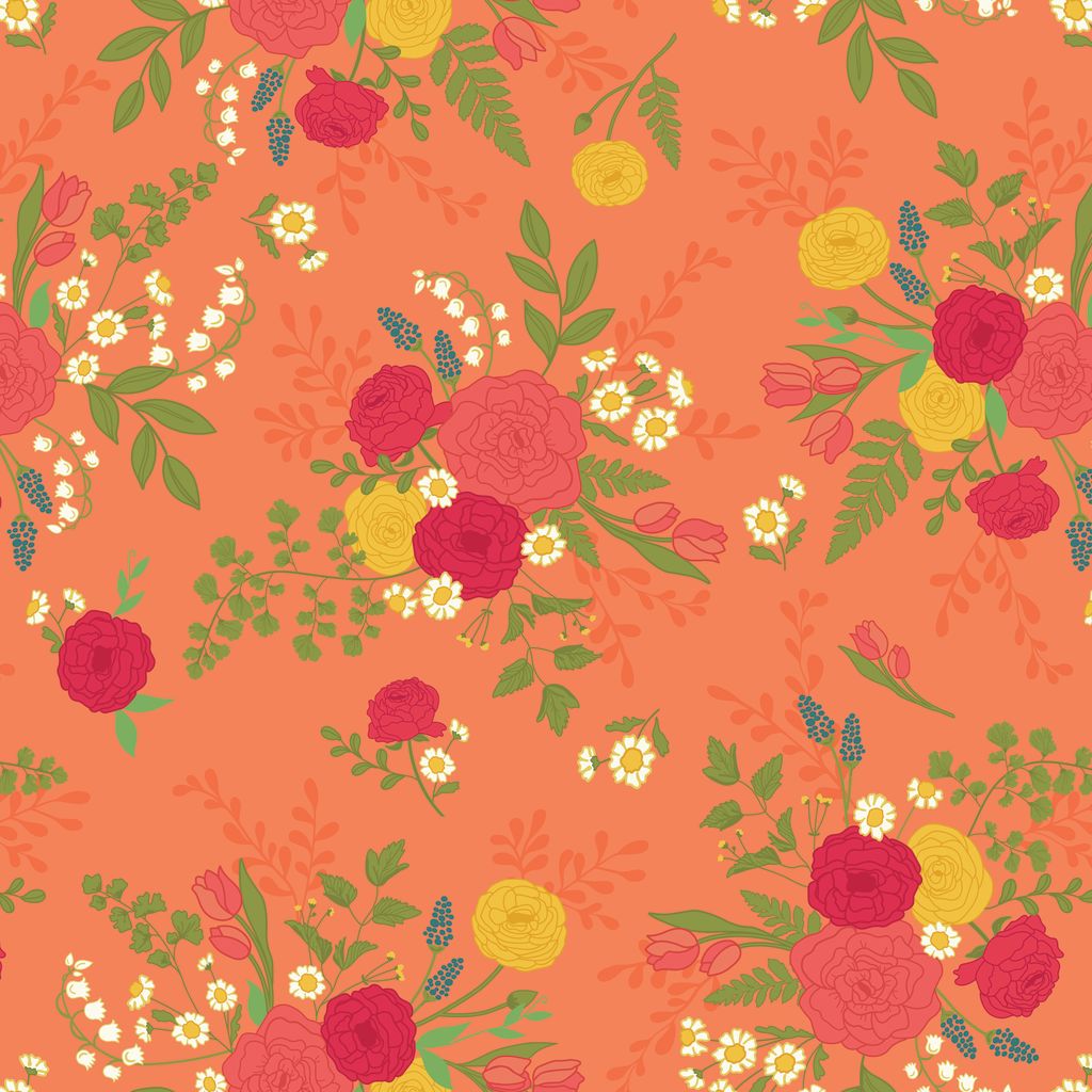 First Blooms 1 Yard Cuts