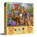 Cats and Quilts 1000 Piece Jigsaw Puzzle