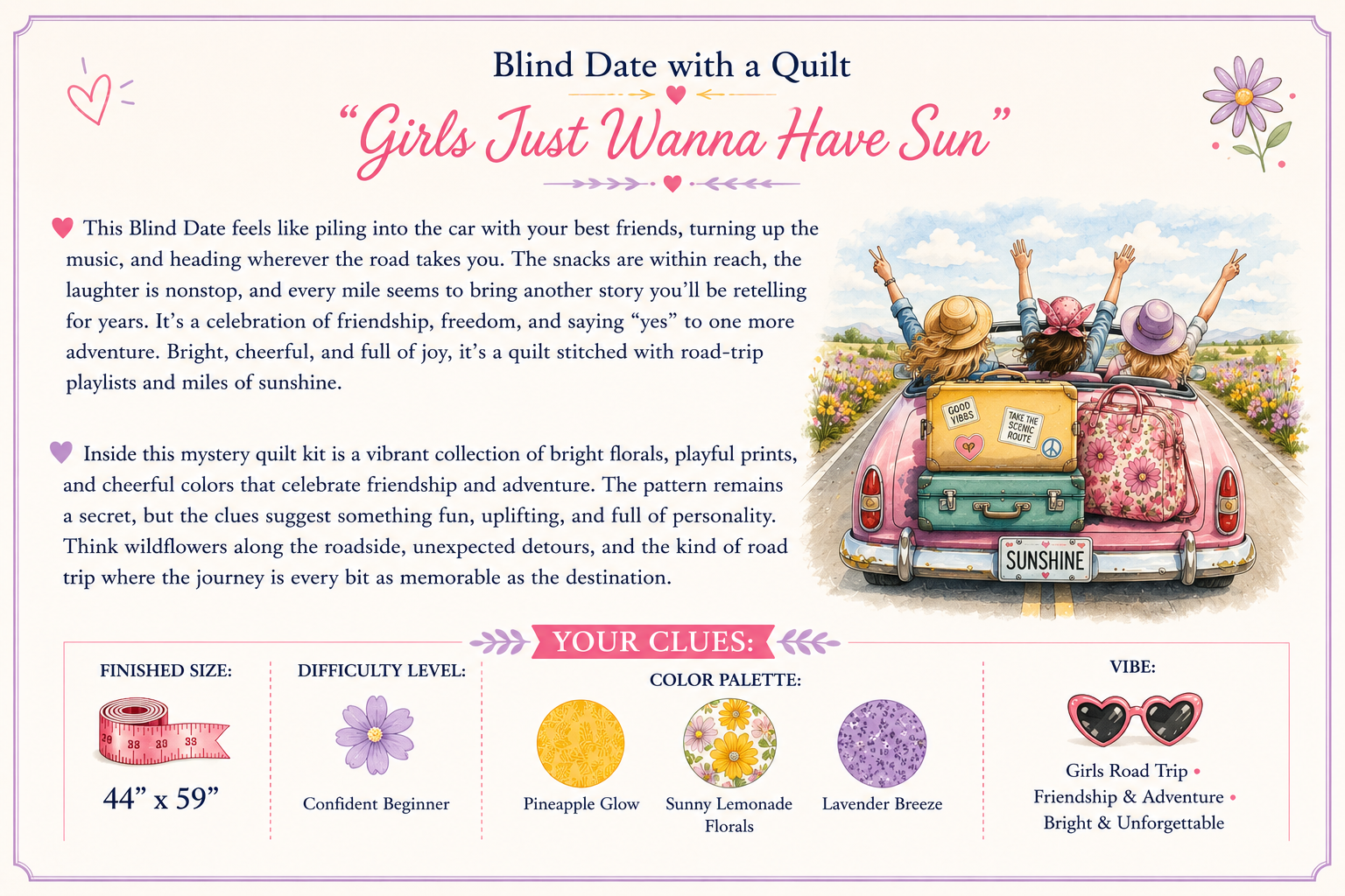 Blind Date with a Quilt (3 Yard) - Foundations Series