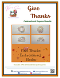 Give Thanks Embroidered Bundle