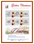Golden Christmas Embroidered Bundle