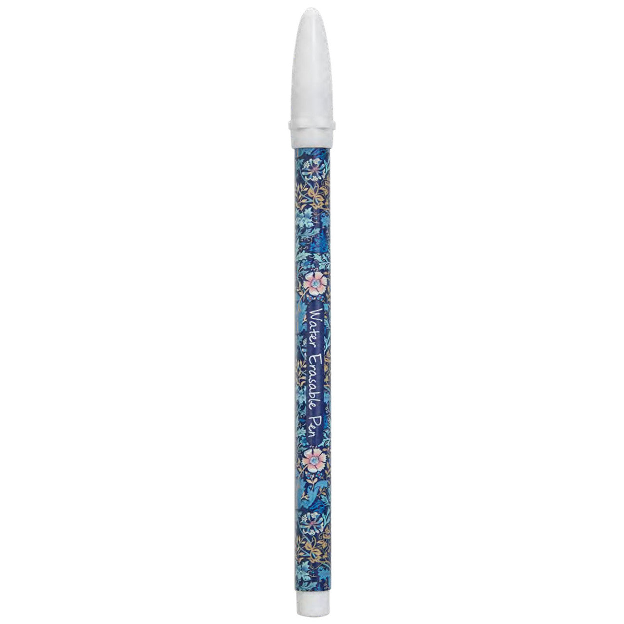 Blue Floral Wipe-Off Fabric Marker