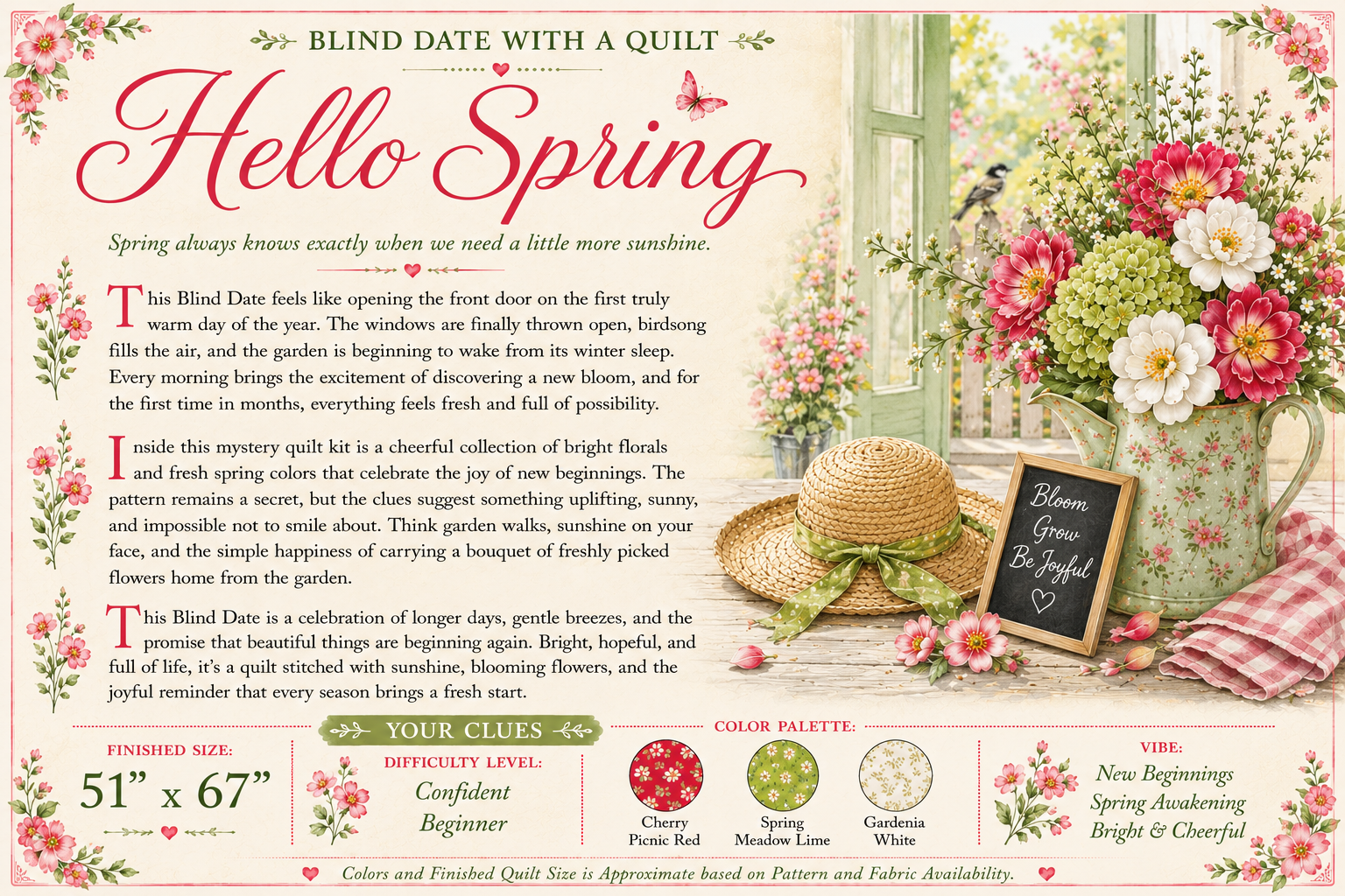 Blind Date with a Quilt (5 Yard) - Foundations Series