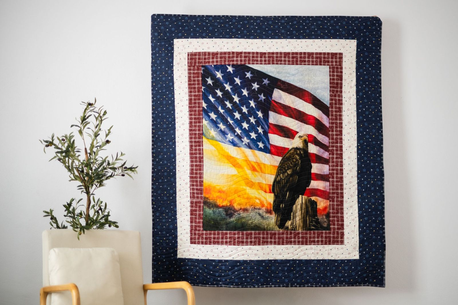 American Honor Panel Quilt Kit