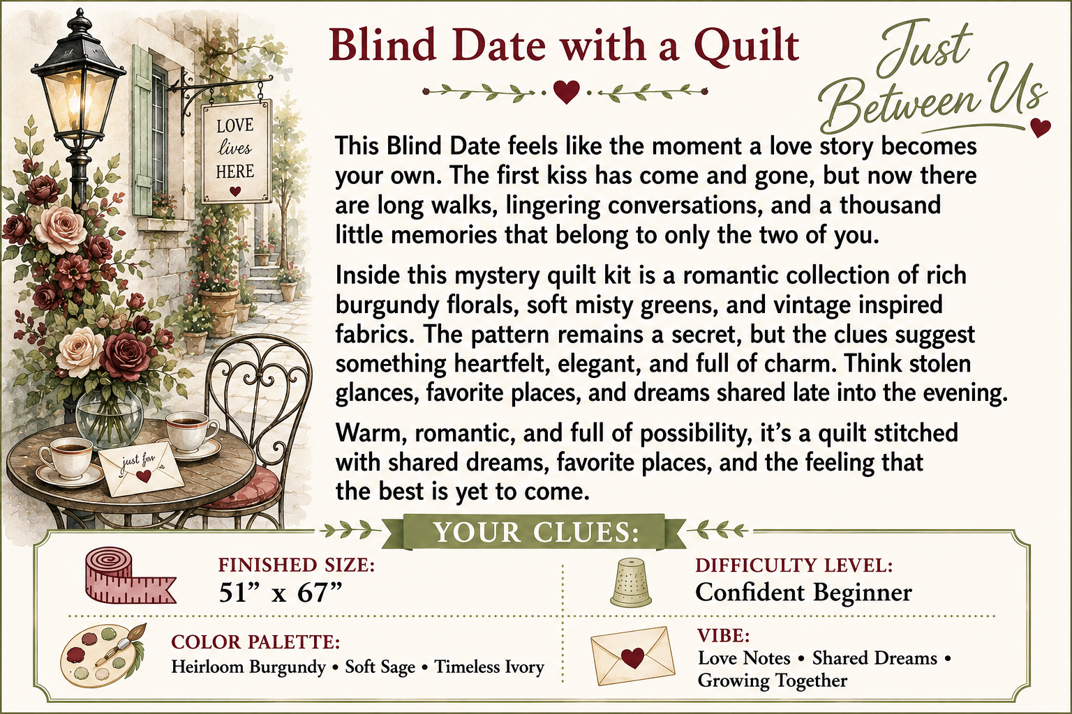 Blind Date with a Quilt - Large (5Yds)
