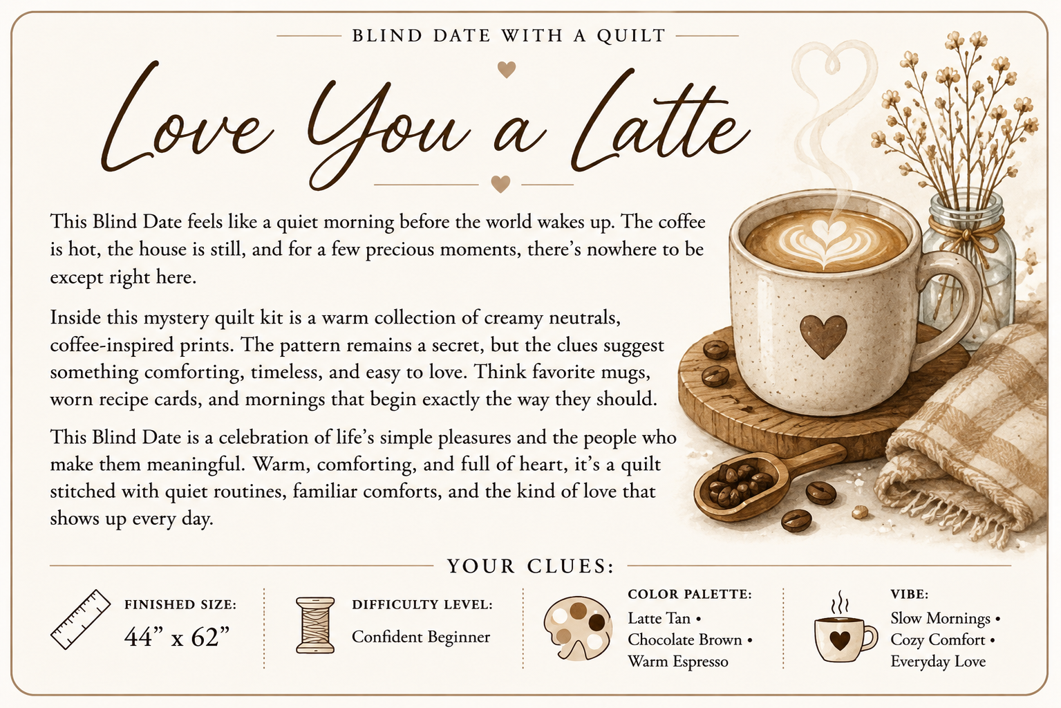 Blind Date with a Quilt (3 Yard) - Foundations Series