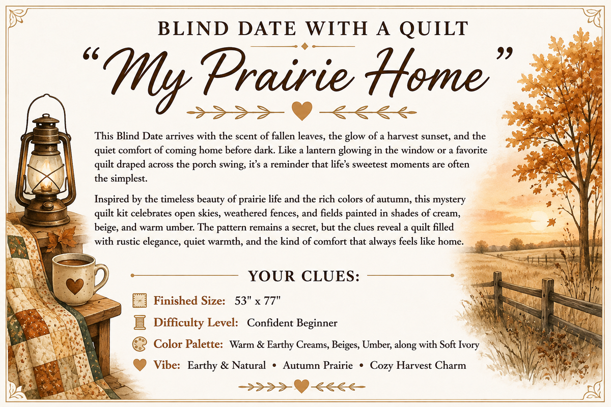 Blind Date with a Quilt (5 Yard) - Foundations Series
