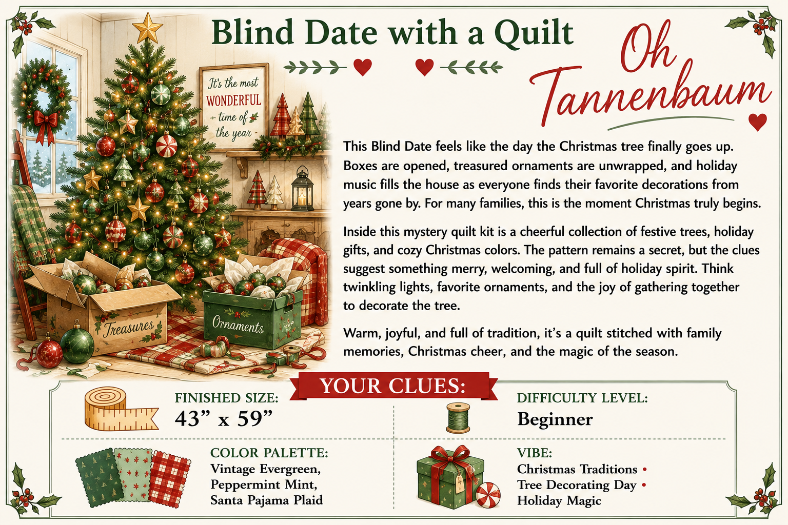 Blind Date with a Quilt (3 Yard) - Foundations Series