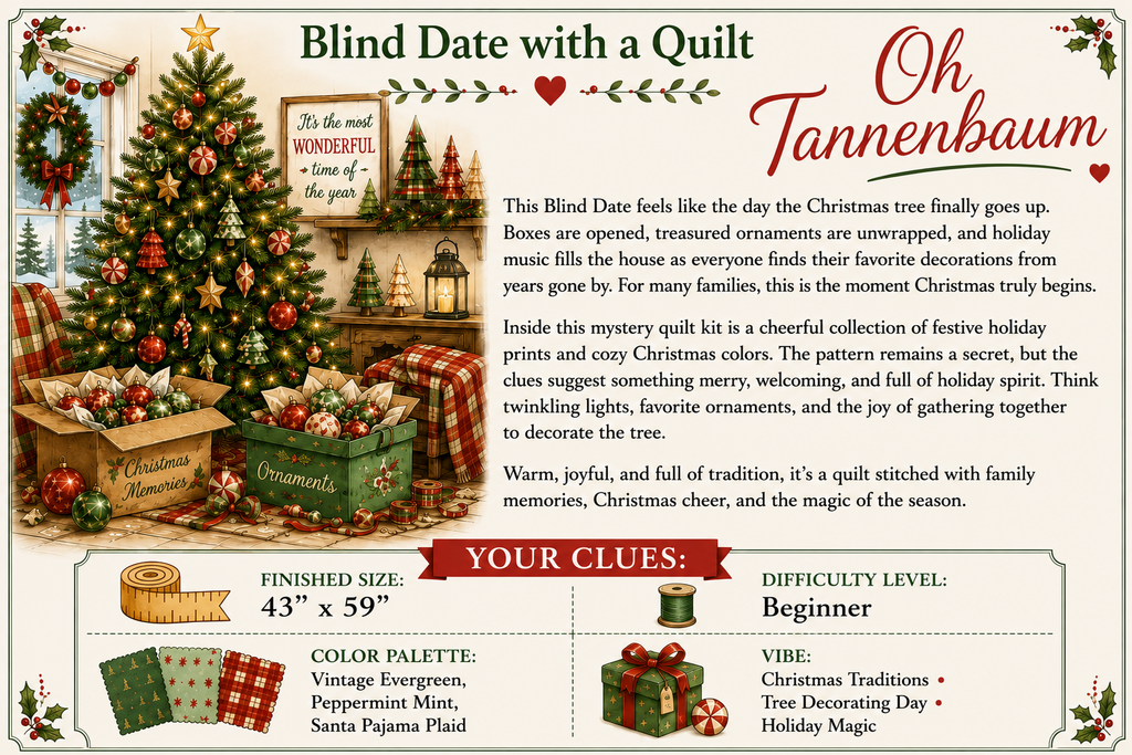 Blind Date with a Quilt (3 Yard) - Foundations Series