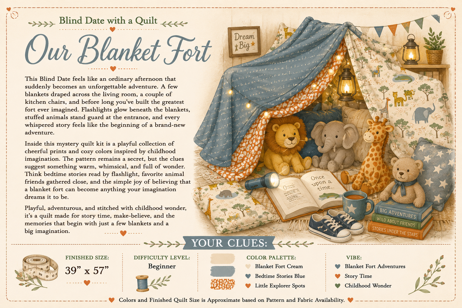 Blind Date with a Quilt (3 Yard) - Foundations Series