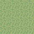 Green patterned fabric texture