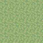 Green patterned fabric texture