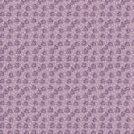 Floral pattern on a purple background