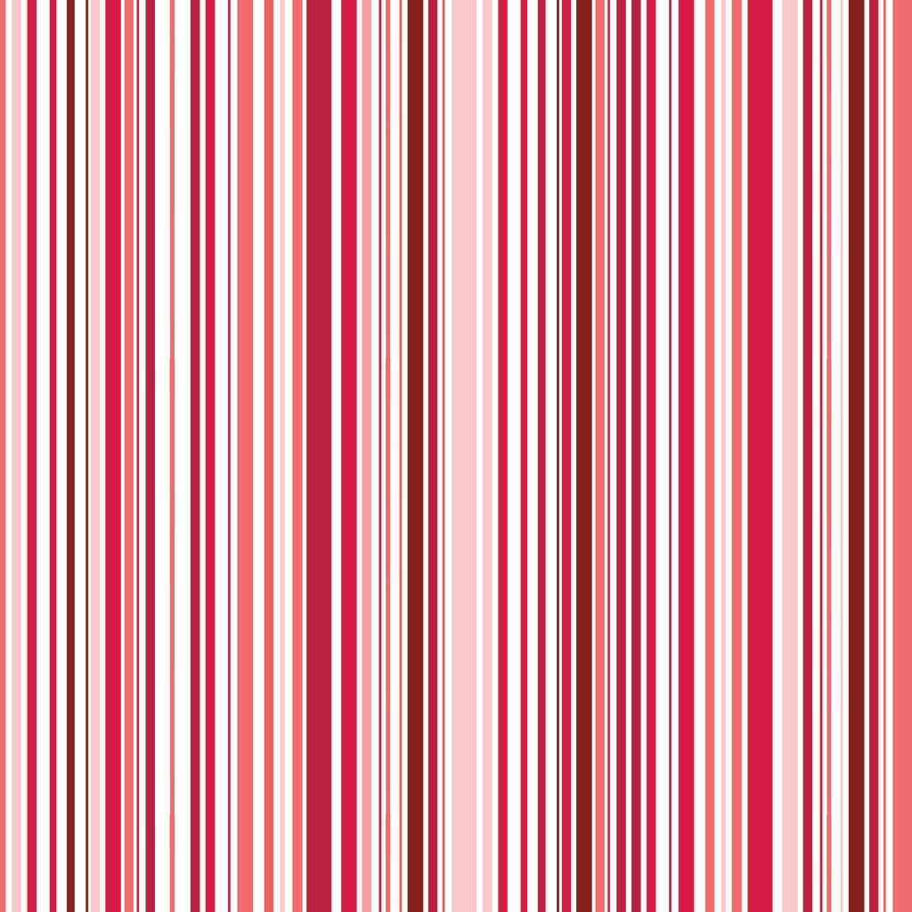 Pattern of vertical red and pink stripes on a white background