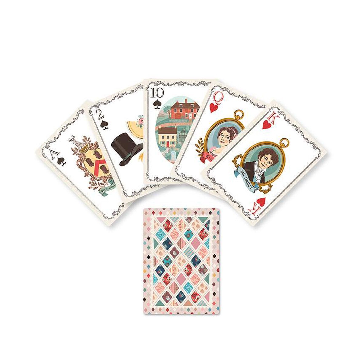 Jane Austen Playing Cards for Riley Blake Designs