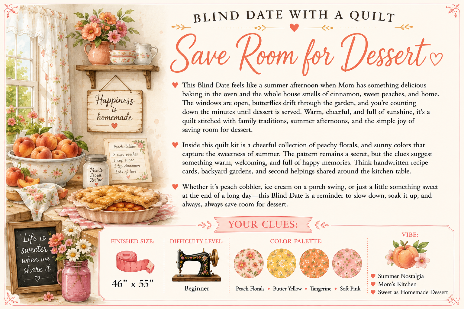 Blind Date with a Quilt (3 Yard) - Foundations Series