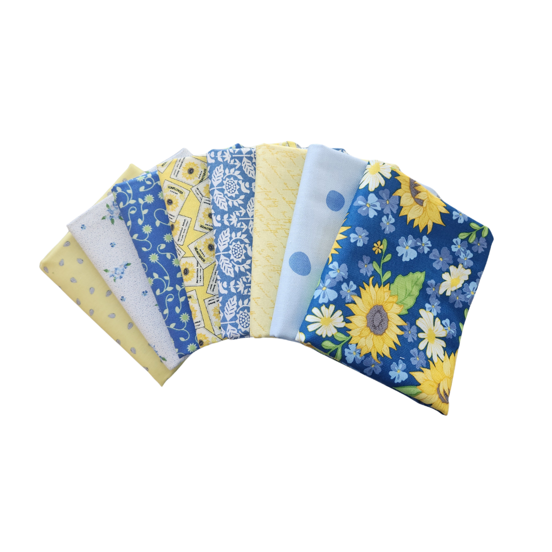 Sunny Skies Fat Quarter Bundle Blue