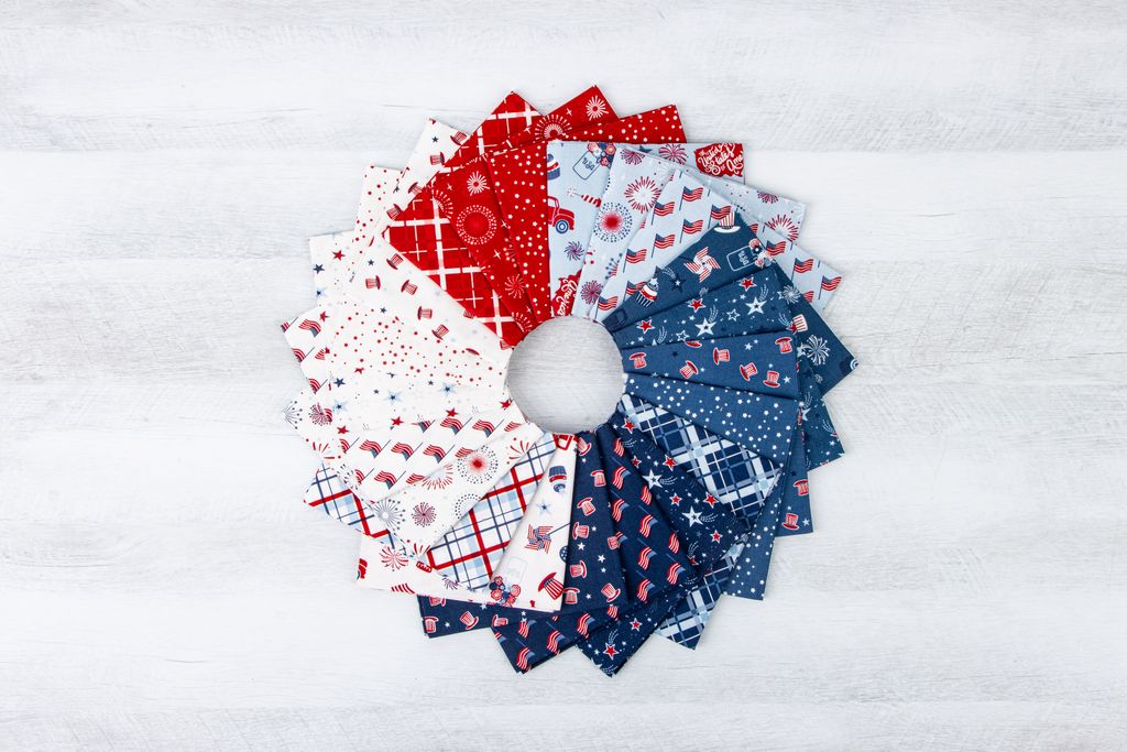 Stars And Stripes Forever 1 Yard Cuts