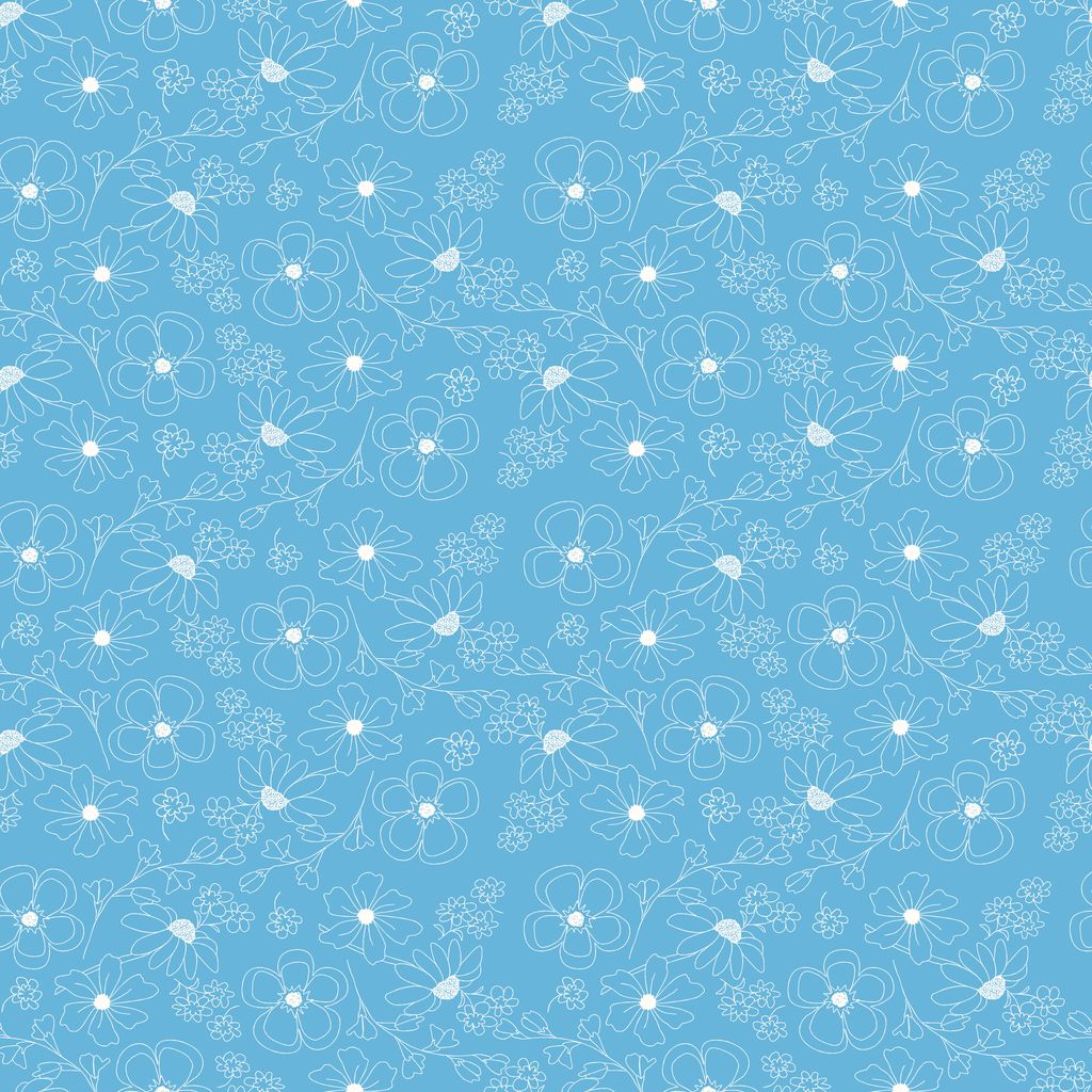 Painted Petals 1 Yard Cut