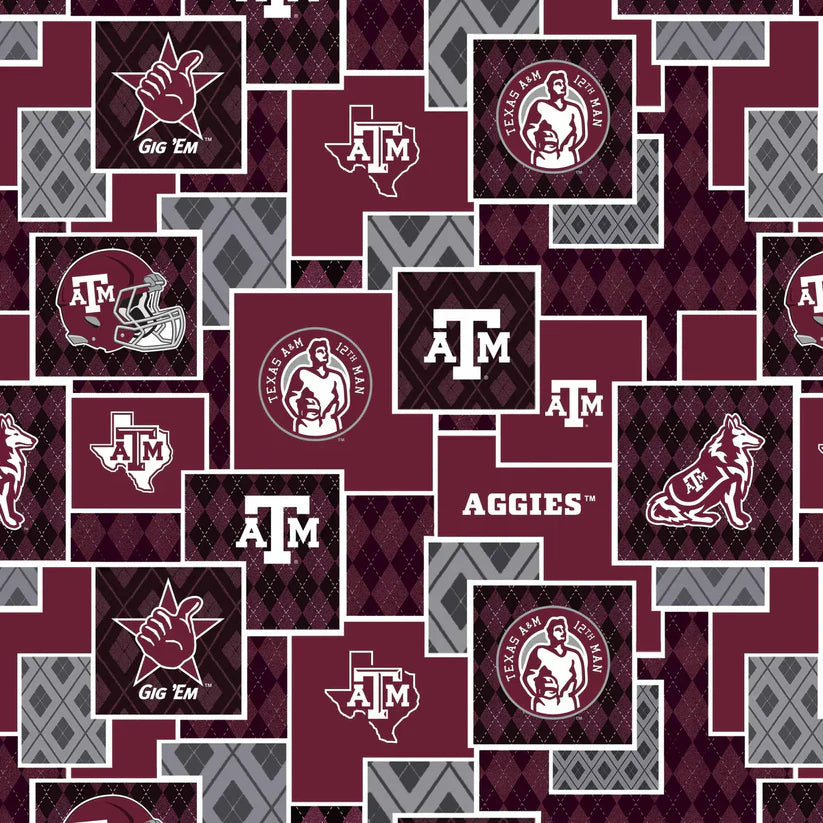 Officially Licensed Collegiate 1 Yard Cuts