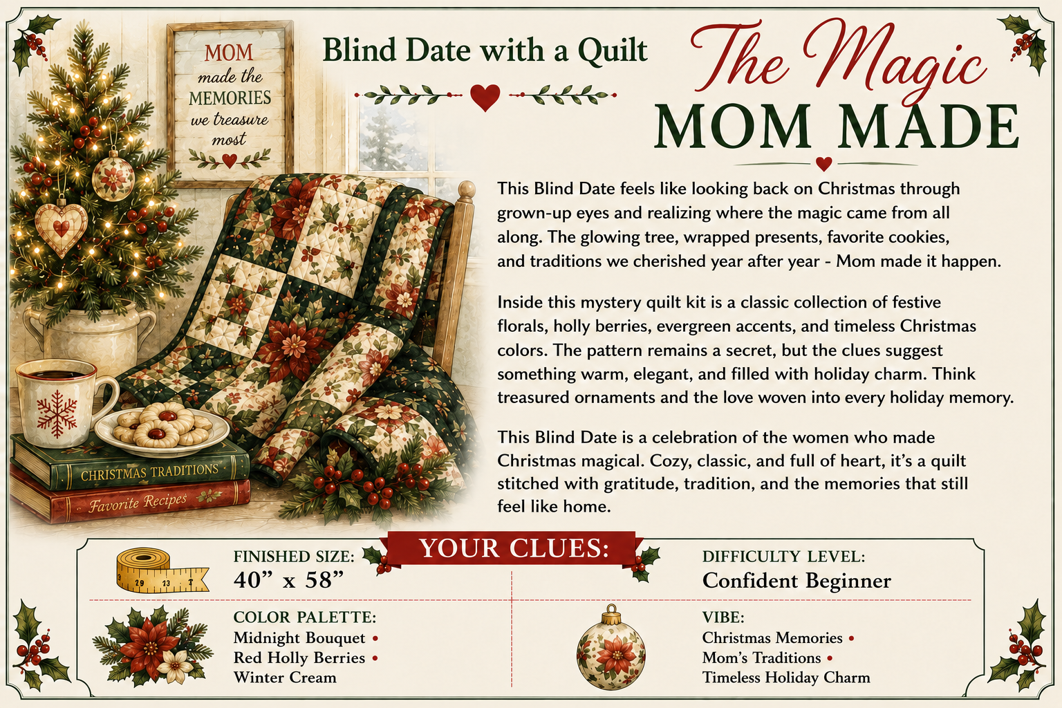 Blind Date with a Quilt (3 Yard) - Foundations Series