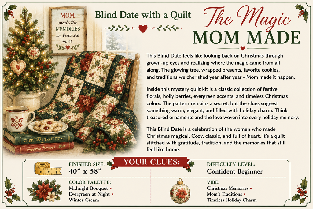 Blind Date with a Quilt (3 Yard) - Foundations Series