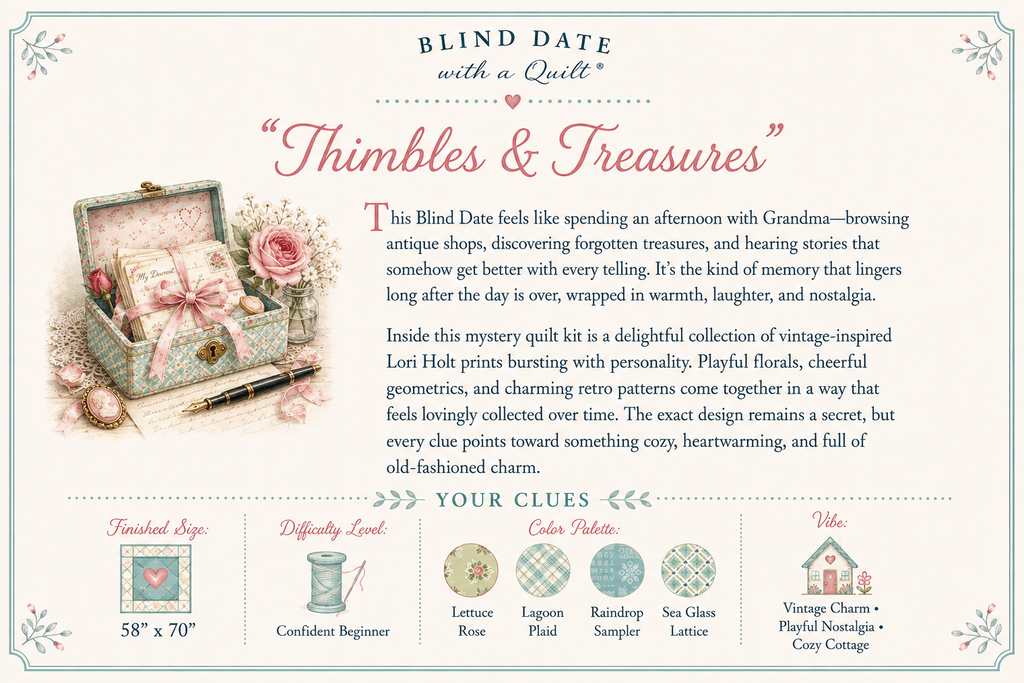 Blind Date with a Quilt (5 Yard) - Foundations Series