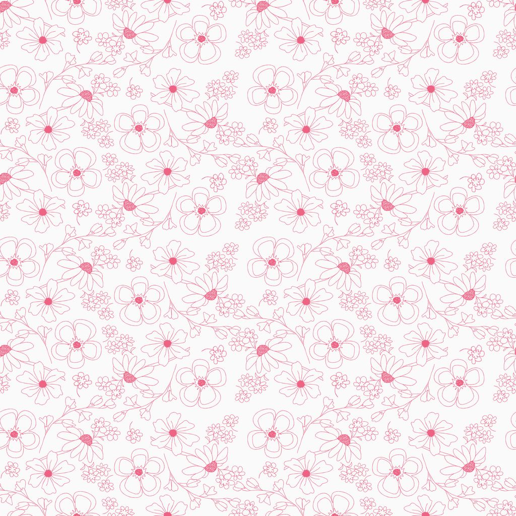 Painted Petals 1 Yard Cut