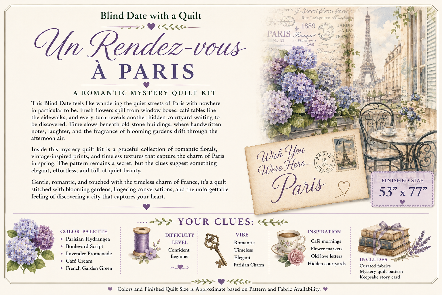 Blind Date with a Quilt (5 Yard) - Foundations Series