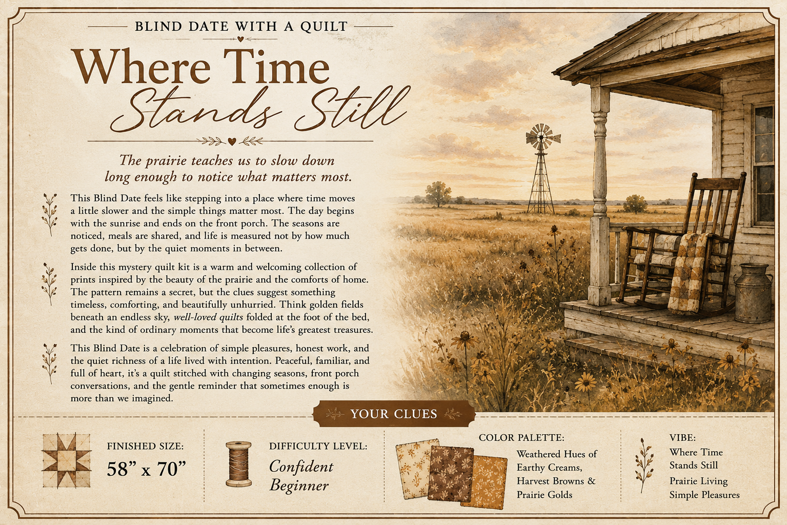 Blind Date with a Quilt (5 Yard) - Foundations Series