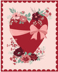 Love You Always Pink Heart Panel