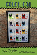 Color Cat Quilt Pattern