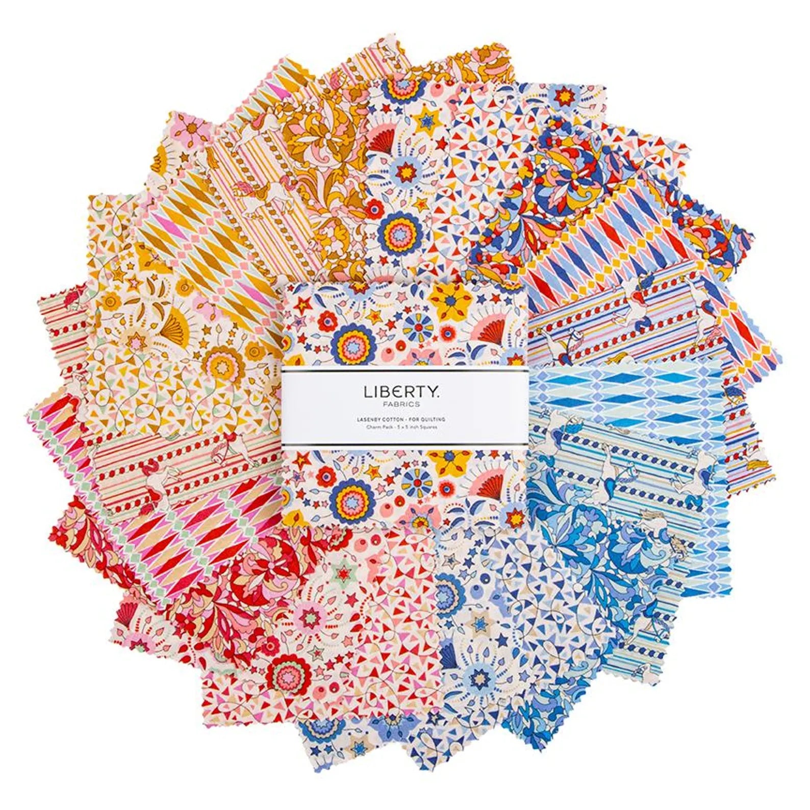 Liberty Fabrics – Summer Fair 5" Stacker (42 Pieces)